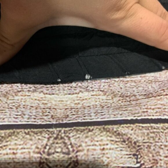 Vintage Silk House Black Fringe Jacket - Picture 13 of 14